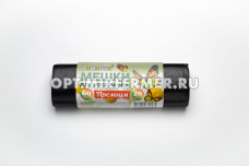Мешок д/мусора  60л 58*68см 7,3мкм черн. 20шт ПНД/45 