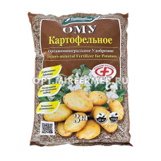 Для картофеля 3кг ОМУ удобрение 5/5/180 БХЗ  