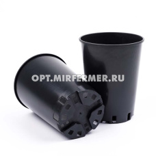 Горшок для рассады V-3л. 16*20 круг/литой/высокий/10/7000 АмТр