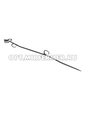 Держатель д/орхидей h60см чёрный непрозразный/90