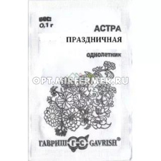 Астра Праздничная 0,1г Одн смесь 65см (Гавриш) б/п 20/1000