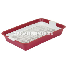 Туалет Дарэленд 40*26*6,5см Первый с сеткой цвет в ассорт. 1/1