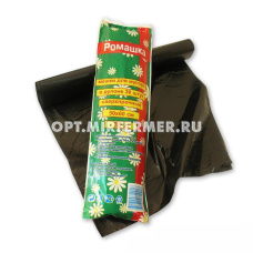 Мешок д/мусора ПНД 50*60см 30л.черн.РОМАШКА рулон 30шт/2100 