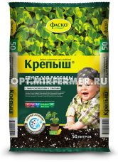 Грунт для рассады 50л Крепыш с микроэлементами и гуматами 3/33 Фаско 