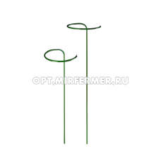 Опора для цветов Большая, зеленая, h=0,8м, труба d=0,4м