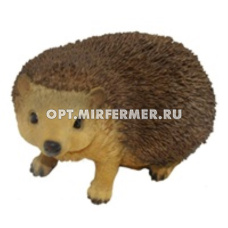 Фигура садовая Ежик лесной малый L22 W17 H14,5 см (ПОЛИСТОУН)