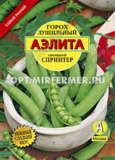 Горох Спринтер лущильный 25г Ранн (Аэлита) Б/ф