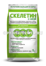 Премикс д/сх.птиц и сх.животных 1кг Скелетин с серой д/повышен. продуктив и иммунитета Биопро 1/18