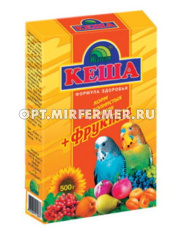 Корм д/попугаев фрукты 500г КЕША 1/28
