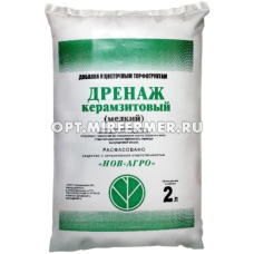 Дренаж керамзитный мелкий 2л (5-10мм) 5/15/525 НГА