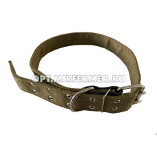 Ошейник брезентовый д/коров 45мм 2-х слойный ш.45мм, дл.110см, об.ш.75-104/Об-45-Бр-110 1/1
