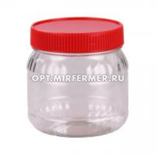 Банка  0,5л круглая ПЭТ 3/21
