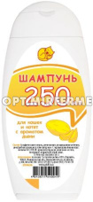 Шампунь д/кошек и котят с ароматом дыни 250мл (СЕРИЯ 250 МЛ) 1/15