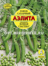 Горох Зеленая сластена лущильный 25г Ср (Аэлита) Б/ф