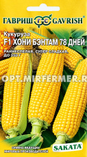 Кукуруза Хони Бэнтам 78 дней F1 3г Ранн суперсладкая! (Гавриш) Саката