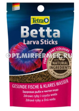 Корм д/рыб Tetra (ТЕТРА) Betta Larva Sticks д/петушков плавающие палочки пакет 5г /25