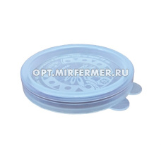 Крышка п/э д/горячего закрытия d-82 Лайт прозрачная 50/200
