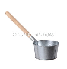Ковш 1,5л оцинкованный банный/10 