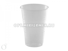 Стакан пластик.200мл прозрачн. однораз./УП100шт/4200 ЦЕНА ЗА УПАКОВКУ!!! OPTILAINE