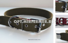 Ошейник брезентовый 20мм, дл.48см, об.ш.35-42см/ОБр-20 1/1